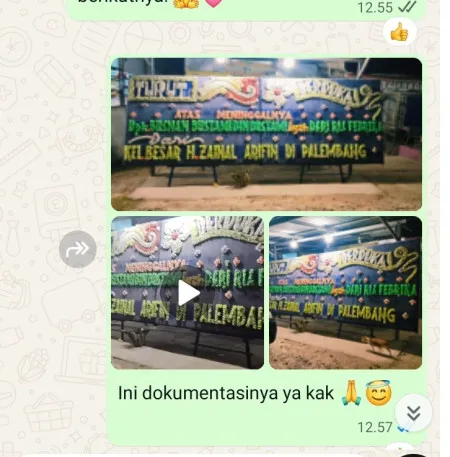 Pengiriman Papan Bunga Duka Ngerangan Bayat
