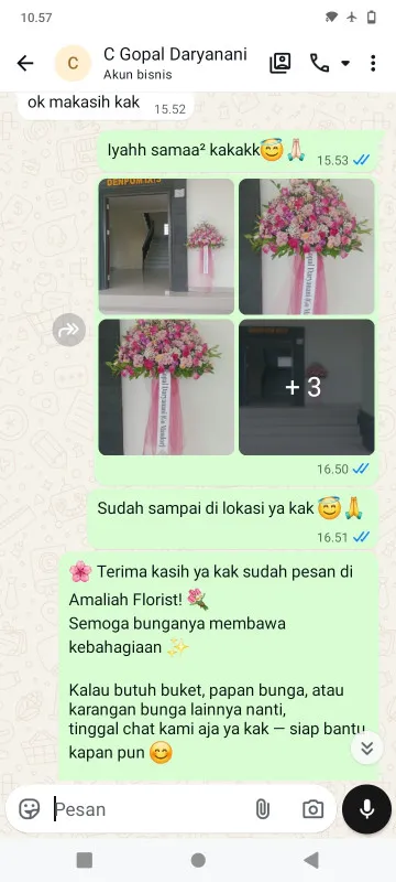 Pengiriman Karangan Bunga Ngerangan Bayat