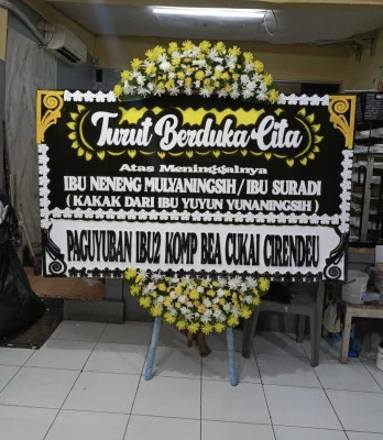 Papan Bunga di Ngerangan Bayat